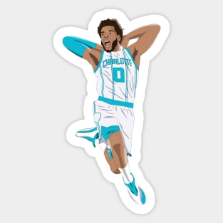 Miles Bridges Art Sticker